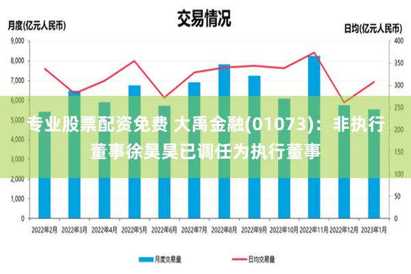 专业股票配资免费 大禹金融(01073)：非执行董事徐昊昊已调任为执行董事